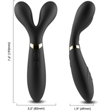 ARMONY MASSAGERS ARMONY - Y-WAND MASSZÍROZÓ ÉS VIBRÁTOR DUPLA FEJ FEKETE vibrátorok