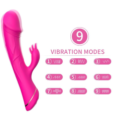 ARMONY – prémium rózsaszín szilikon vibrátor vibrátorok