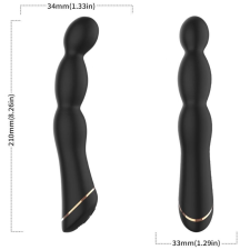 ARMONY VIBRATORS ARMONY - BAMBU VIBRÁTOR ÁLLÍTHATÓ FEKETE vibrátorok