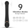 ARMONY VIBRATORS ARMONY - VIBRÁTOR FALT FEJ SZILIKON FEKETE