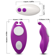 ARMONY WEARABLES ARMONY - HONEYBEE VISELHETŐ BUGYI VIBRÁTOR G-SPOT TÁVIRÁNYÍTÓS LILA vibrátorok