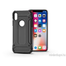 Armor Apple iPhone X ütésálló hátlap fekete tok és táska