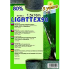  Árnyékoló háló Lighttex 1.5x10m zöld 80% 90g/m2 28504