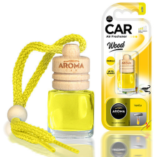 AROMA CAR Aroma-Car Wood fakupakos illatosító - Vanília - 6ml illatosító, légfrissítő