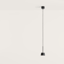 AROMAS DEL CAMPO NERA fekete LED függesztett lámpa (C1229) LED 1 izzós IP20 világítás