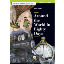  AROUND THE WORLD IN EIGHTY DAYS+CD LIFE SKILL (ESO) idegen nyelvű könyv