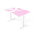 Arozzi Arena Fratello gamer asztal fehér-rózsaszín (ARENA-FRATELLO-WHITE-PINK) (ARENA-FRATELLO-WHITE-PINK)