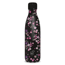 Ars Una 500 ml-es Pearl Blossom Black 24 (5377) duplafalú fémkulacs (55813778) kulacs, kulacstartó