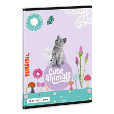 Ars Una A5-ös sima füzet - Cuki állatok – Kitten füzet