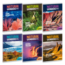 Ars Una A természet csodái Natural Wonders füzet A/5, 40 lap sima füzet