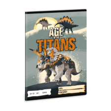 Ars Una : Age of the Titans dinoszauruszos sima füzet A/5 20-32 füzet
