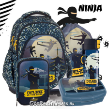 Ars Una anatómiai iskolatáska SZETT 5 részes - Ninjas in the dark (AU-F1) iskolatáska