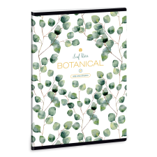 Ars Una Botanic Leaf 40 lapos A5 kockás füzet (53140241) füzet