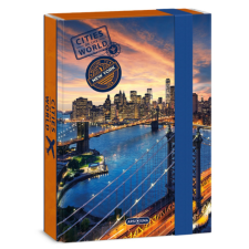 Ars Una : Cities - New York A5-ös füzetbox 4cm-es gerincvastagsággal füzetbox