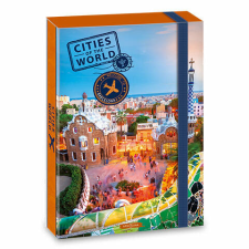 Ars Una : Cities of the World Barcelona városképe füzetbox A/4-es füzetbox