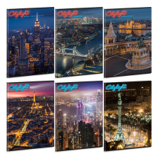 Ars Una City Light 24 (5420) A4 extra kapcsos sima füzet füzet