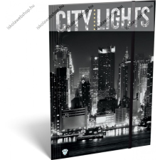 Ars Una Citylights New York A/4 gumis dosszié mappa