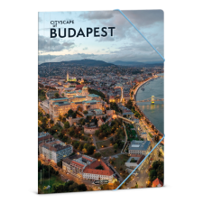Ars Una Cityscape-Budapest 25 (5506) A4 gumis mappa (50215065) mappa
