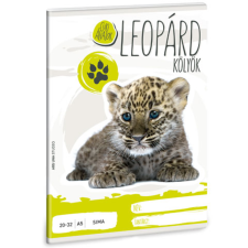 Ars Una Cuki állatok - Leopárd sima lapú füzet A/5 füzet