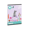 Ars Una : Cute Animals - Kitten cicás vonalas füzet A/5