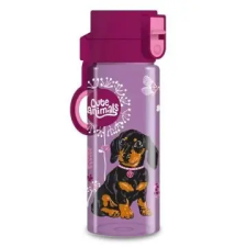Ars Una : Cute Animals tacskó mintás kulacs - 475 ml kulacs, kulacstartó