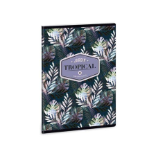 Ars Una : Floral Palm Leaf vonalas füzet A/5 40lapos füzet
