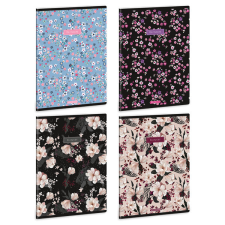 Ars Una Flowery-Mix 24 (5424) A5 extra kapcsos vonalas füzet füzet