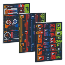 Ars Una Füzet vonalas ARS UNA A/4 40 lapos Extra kapcsos RGB füzet