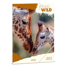 Ars Una Icons of the Wild-Giraffes 25 (5505) A4 gumis mappa (50215058) mappa