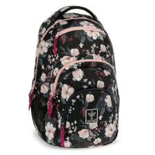 Ars Una iskolatáska, hátizsák - Flowery Black iskolatáska