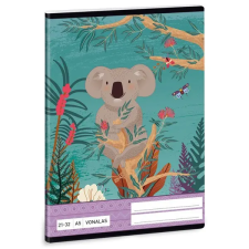 Ars Una Kirra Koala A5 21-32 vonalas füzet füzet