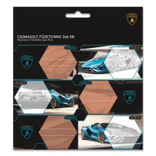 Ars Una lamborghini 24 (5336) 3x6 db-os csomagolt füzetcímke 53833365 füzetcímke