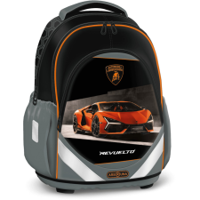 Ars Una Lamborghini autós anatómiai iskolatáska – Ars Una, 42x33x22 cm, fekete-narancs iskolatáska