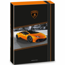 Ars Una : Lamborghini narancssárga gumis füzetbox A/4-es füzetbox