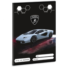 Ars Una : Lamborghini négyzetrácsos füzet - A5, 4.osztálytól füzet