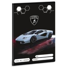Ars Una : Lamborghini vonalas füzet - A5, 2. osztályos füzet