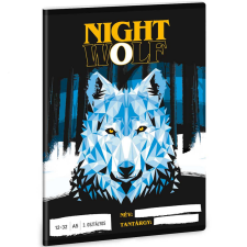 Ars Una : Nightwolf - Éjfarkas 3. osztályos vonalas füzet 32 lapos A/5 füzet