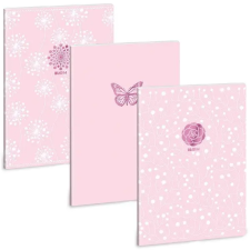 Ars Una Pink Spring 22 (5242) A4 extra kapcsos kockás füzet füzet