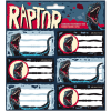 Ars Una : Raptor csomagolt füzetcímke 3x6db-os