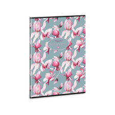 Ars Una : Rosy Magnolia A/4 extra kapcsos sima füzet füzet