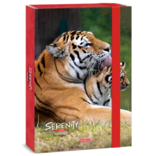 Ars Una : Serenity Tiger – tigrises A4-es füzetbox 4 cm-es gerincvastagsággal füzetbox
