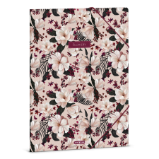 Ars Una Studio Kft. Ars Una A4 Gumis mappa Flowery pink (5375) 24 mappa