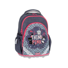 Ars Una : Think-Pink anatómiai iskolatáska, hátizsák 33x42x21cm iskolatáska
