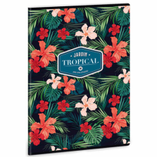 Ars Una Tropical Wildblume négyzethálós füzet A/4 füzet