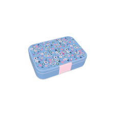 Ars Una Uzsonnás doboz ARS UNA Pearl Blossom Blue osztott műanyag 216x153x52 mm uzsonnás doboz