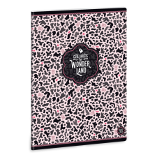 Ars Una Wonderland Ghost-pink A/5 extra kapcsos füzet-négyzethálós füzet
