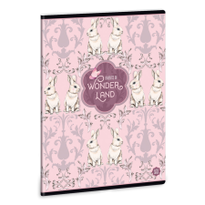 Ars Una Wonderland Rabbits A/5 extra kapcsos füzet-sima füzet