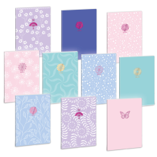 Arsuna Ars Una Soft touch Spring-mix A/4 extra kapcsos füzet-ponthálós füzet