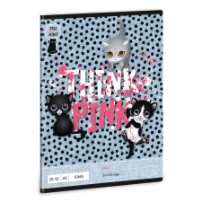 Arsuna Ars Una Think Pink A/5 sima füzet 20-32 füzet