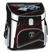 Arsuna Lamborghini, autós kompakt mágneszáras iskolatáska 41x33x24cm iskolatáska